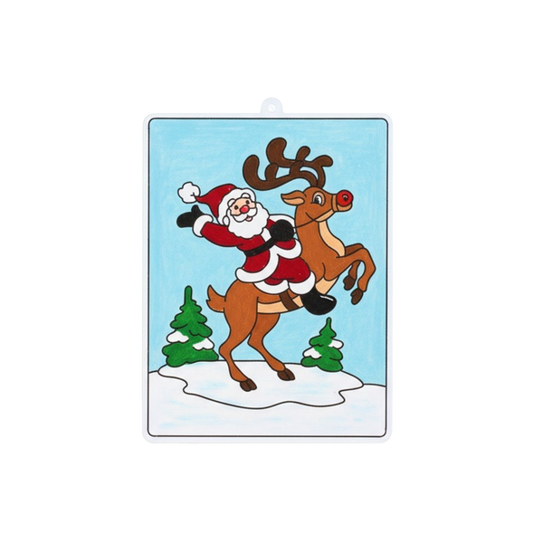 CHRISTMAS DECORATION DIY - WITH 6 PAINTS - MIX OF DESIGNS