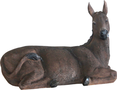 DONKEY - FIGURE FOR THE MANGER 71x50.8x113
