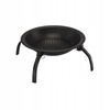 GARDEN FIRE PIT WITH COVER AND POKER 56 x 56 x 39,5 CM