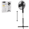 BLACK STANDING FAN 45W