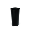LILIA POT 140 MM WITH INSERT - black