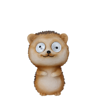 ZAHRADNÍ FIGURKA - JEŽEK S SVÍTÍCÍMI OČI 8,3 x 7,5 x 12,5 CM LED bal=6ks *7713