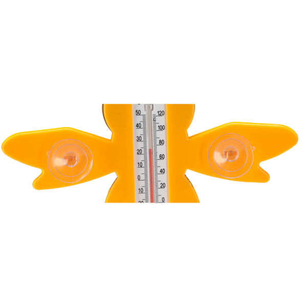 VENKOVNÍ TEPLOMĚR VČELA 23 x 19,5 CM bal=12 ks *5786