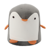 POUFF PENGUIN GREY 28 x 34 CM
