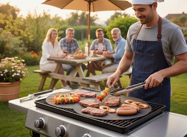 KPL. 2 OKRĄGŁYCH MAT TEFLONOWYCH DO PIECZENIA NA GRILLU 40 CM