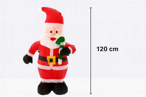 FOUKANÝ SVATÝ MIKULÁŠ LED 120 CM *8747