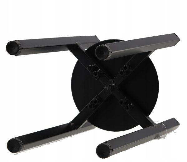 METAL STAND / FLOWER POT HOLDER 20 - 30.5 CM X 38 CM BLACK