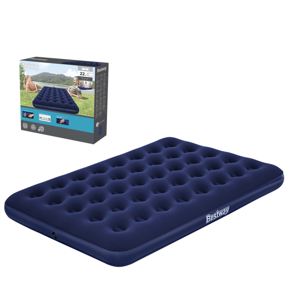 SALTEA INFLATABILĂ DOUĂ PERSOANE 191 x 137 x 22 CM *6225 *3890