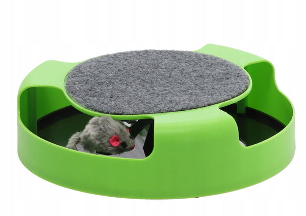 CAT TOY WITH MOUSE 25 X 25 X 7 CM