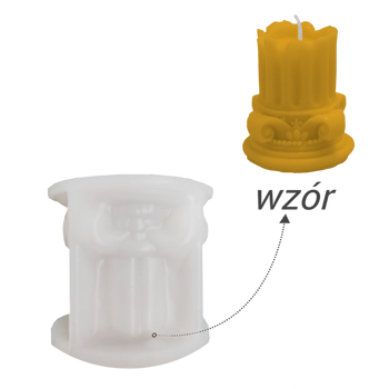 FORMA SILIKONOWA DO ŚWIEC KOLUMNA *2601