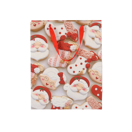 CHRISTMAS GIFT BAG XMAS 18 x 24 x 8 CM
