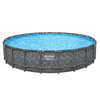 APX 365 22' x 52"/6.71m x 1.32m Round Pool Set