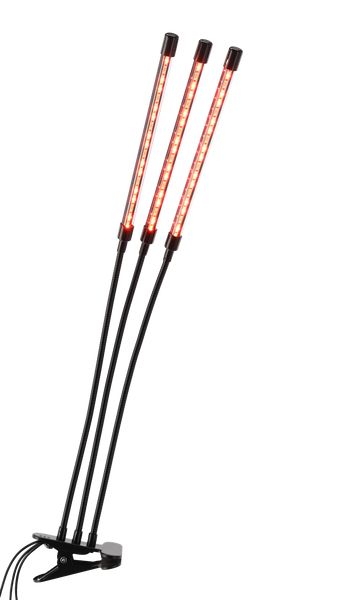 LAMPA DO WZROSTU UPRAWY ROŚLIN DONICZKOWYCH 3-RAMIENNA LED *3814