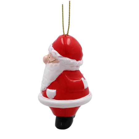 SET OF 6 CHRISTMAS ORNAMENTS - MIX OF PATTERNS 7CM