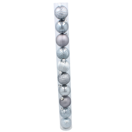 KPL. 10 BOMBEK 6 CM OLIV/ CU/ GRAFIT *7139
