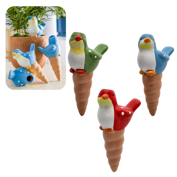 DISPERSOR CERAMIC PENTRU IRIGATIE 8.5 x 16.5 CM PASARE - MIX CULORI ambalaj=4buc *1992