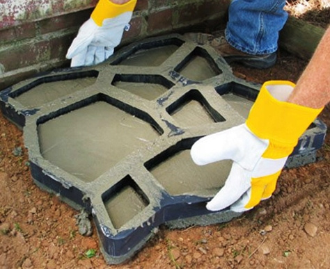 PAVER MOULD 50 x 50 x 4,5 CM