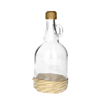 GALON 1L Z UCHWYTEM W OPLOCIE +ZAKRĘTKA OPAK=6SZT*3417