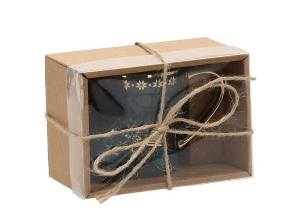 PORCELÁNOVÝ HRNČEK BUCIK 230 ML VÁNOČNÝ MIX FARIEB *6026