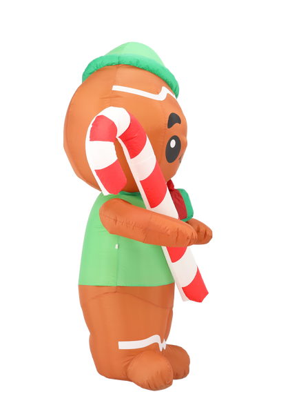 INFLATABLE GINGERBREAD LED 180 CM