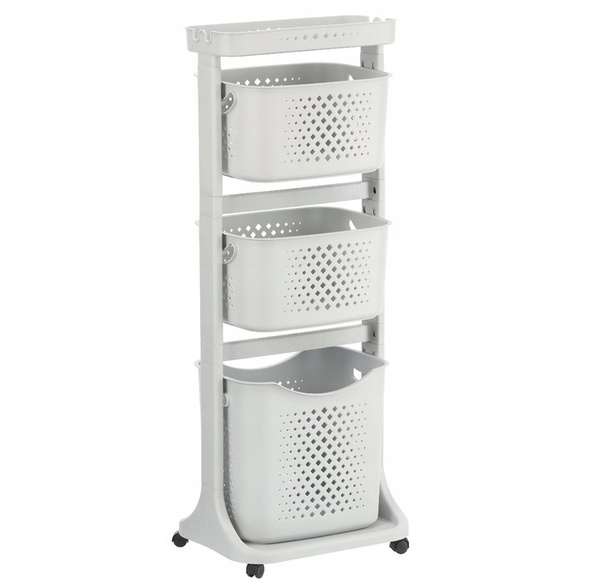 STOJAK PLASTIKOWY Z CZTEREMA KOSZAMI *7505