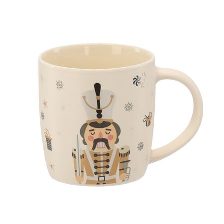 KUBEK PORCELANOWY DZIADEK DO ORZECHÓW 365 ML MIX WZORÓW *1858