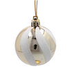 SET OF 24 CHRISTMAS BAUBLES RED, SILVER, GOLD