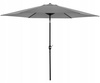 GARDEN UMBRELLA 3 M GREY WITH COVER *5330