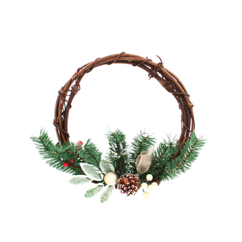 CULETA DE CRĂCIUN 30 CM DIN RATTAN *9717