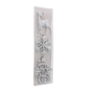 SET OF 3 CHRISTMAS TREE DECORATIONS ELK / SNOWFLAKE / SNOWMAN MIX