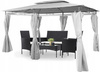 ALTANA PAVILION DE GRĂDINĂ GRI 3 X 4M 3 x 4 x H2.6m *5712