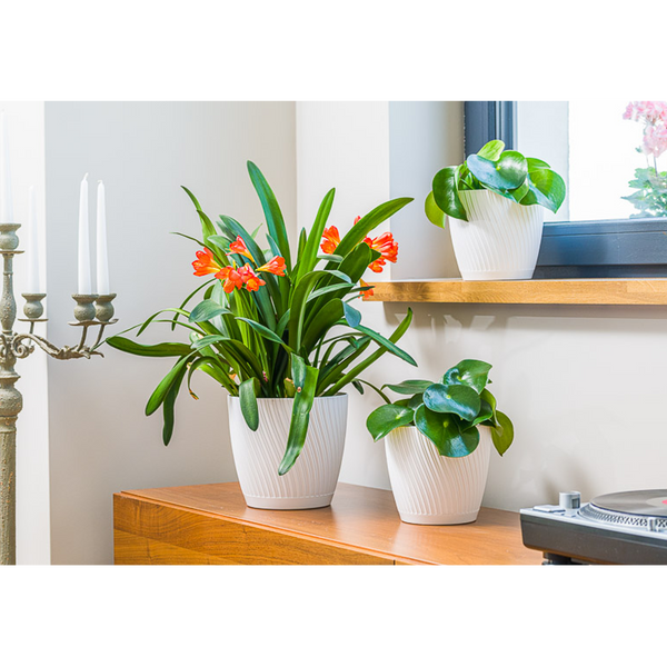 KÝBLIK MIKA ECO RECYCLED S PODSTAVCOM 190MM BIELY *1130*