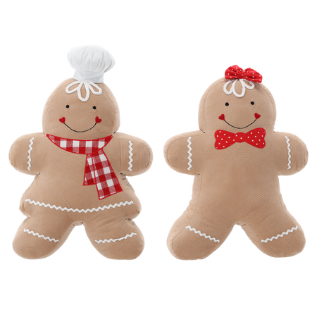 CHRISTMAS GINGERBREAD - ELEGANT BOY / GIRL 33 x 13 x 49 CM WITH TELESCOPIC LEGS