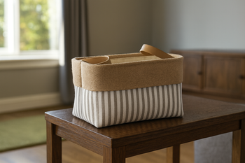ORGANIZÁTOR OBDĹŽNIKOVÝ 20 x 30 x 18 CM PÁSIKY ROZM. S *4823