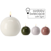 CANDLE DIN WAX LED - BOL 8,5 x 8,5 CM MIX CULOARE *9317