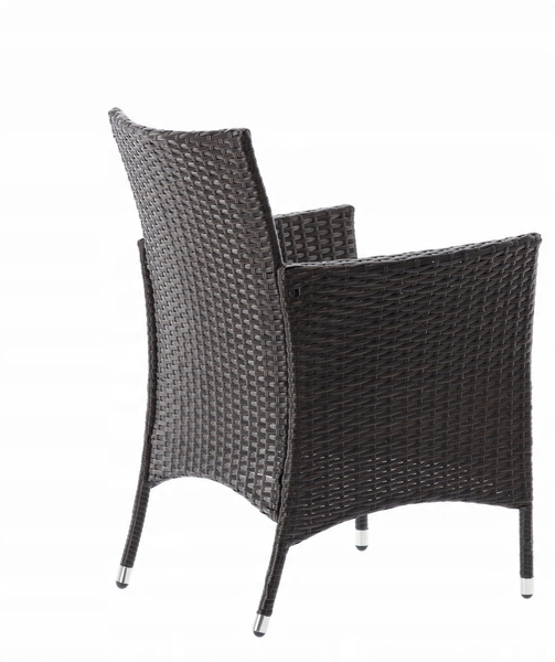 SET DE MOBILIER DIN RATTAN (MASĂ + 4 SCUNE) MARO + BEJ. PODEA *1708