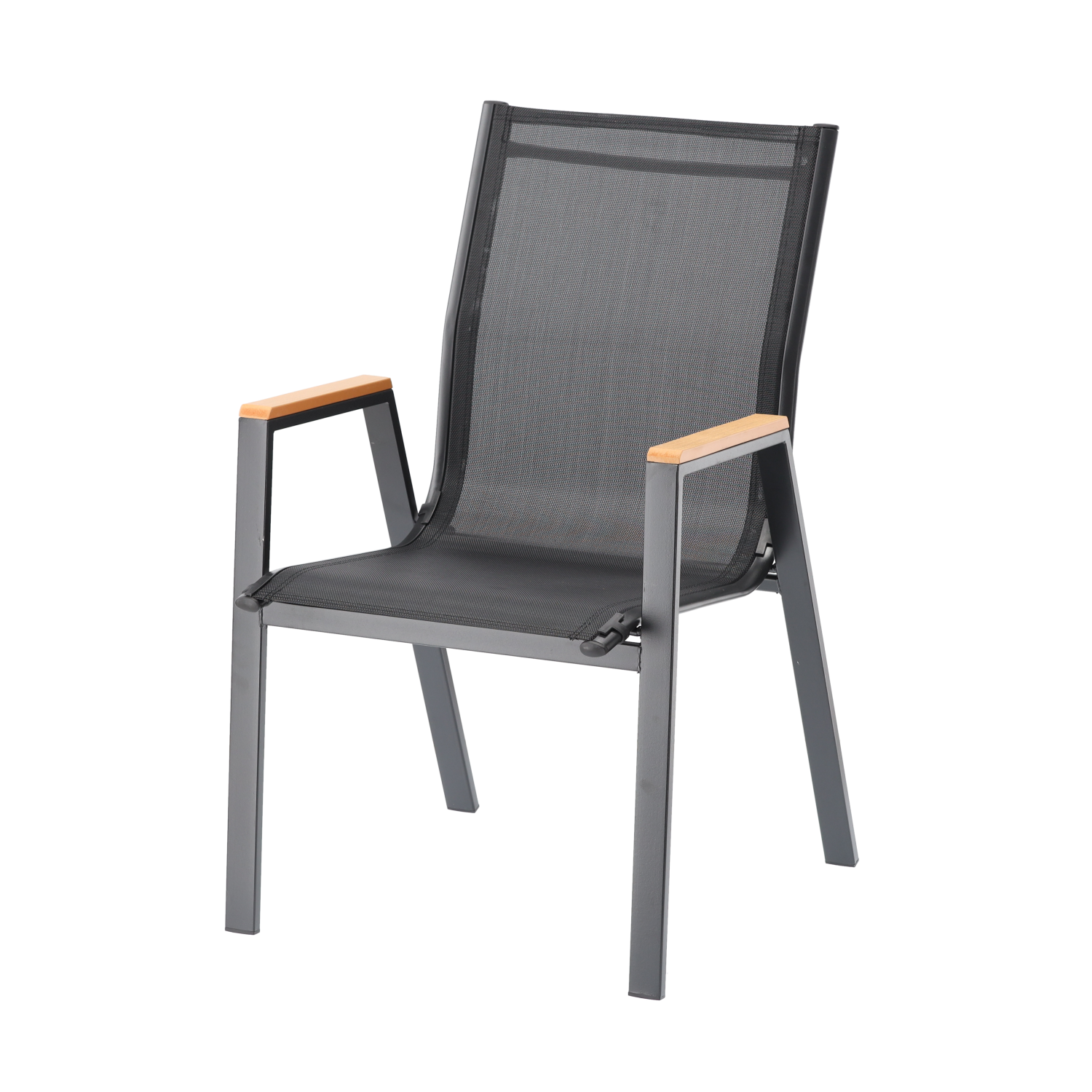 STALOWE KRZESŁO OGRODOWE POLYWOOD 61 x 56 x 90 CM CZARNE pol_pl_STALOWE-KRZESLO-OGRODOWE-POLYWOOD-61-x-56-x-90-CM-CZARNE-2298_2