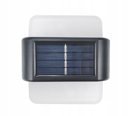 SET OF 2 SOLAR LAMPS - TICKET 9 X 9 X 2.3 CM ARRAS LED COLOR WHITE