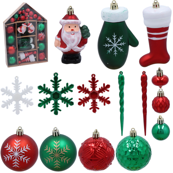 KPL. 66 OZDOB VÁNOČNÍCH - MIX *7175