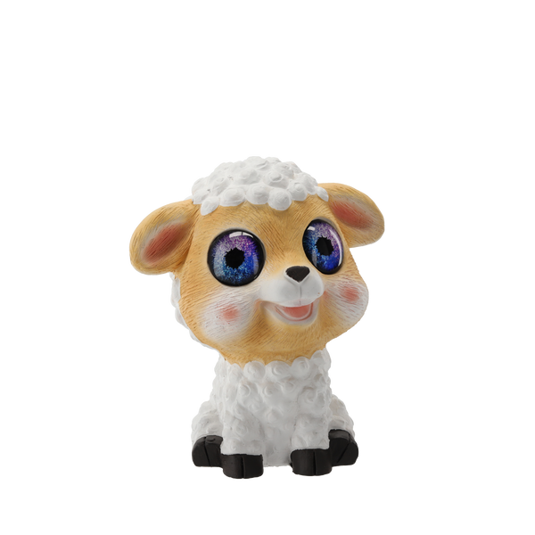 GARDEN FIGURINE - LED SHEEP 24 x 18,5 x 28 CM