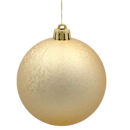 KPL. 12 BOMBS 8 CM RED / GOLD / SILVER *3757