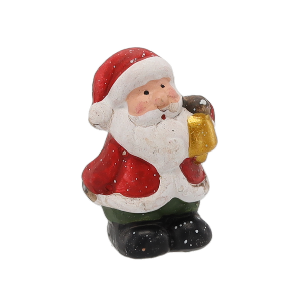 CHRISTMAS DECORATION - SANTA CLAUS/SNOWMAN/ANGEL 4 x 3 x 6 CM