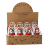 CHRISTMAS SNOWGLOBE - SANTA / SNOWMAN 8 x 12 CM disp=12pcs *5669