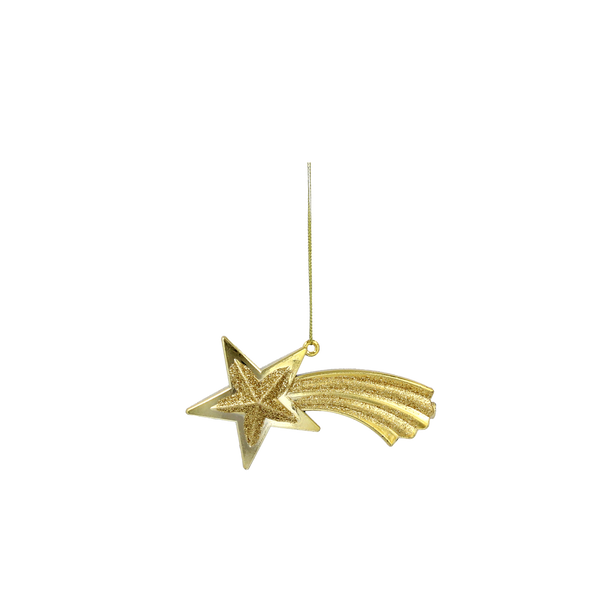 SET OF 4 CHRISTMAS DECORATION - STAR