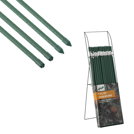 TYČ DO ROSTLIN POVLEČENÁ STOJAK FI 11 MM / H 90 CM *8909