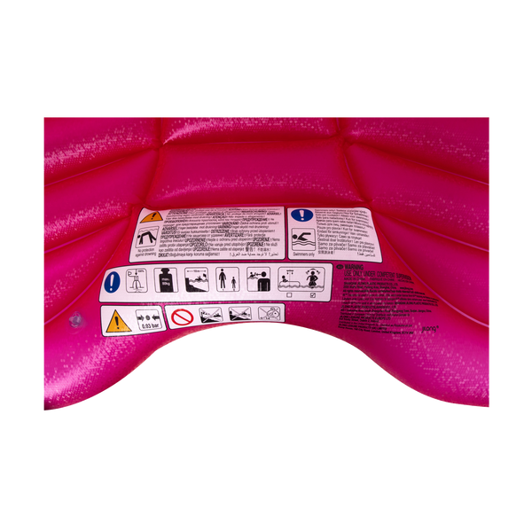 MATERAC PLAŻOWY DMUCHANY - SKRZYDŁA ANIOŁA 196X155X20 CM *4487