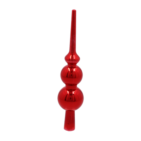 CHRISTMAS TREE SPIKE 20 CM RED/GOLD/SILVER