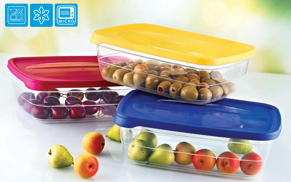 RECTANGULAR TREND BOX CONTAINER 1.2L