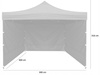 TRADE TENT 3 X 3 M BLUE /7519