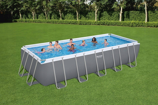 FRAME POOL 4.12 x 2.01 x 1.22 M (POOL, SAND PUMP, LADDER, DISPENSER) *0258 *6288